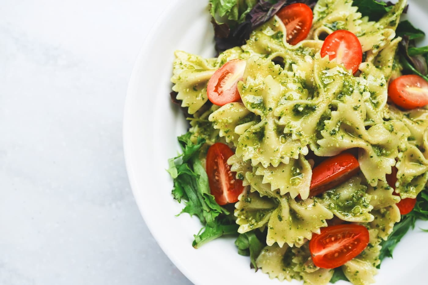 Farfalle al pesto